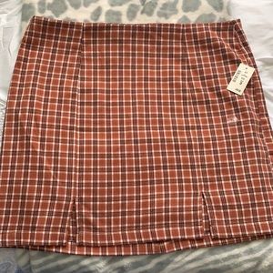 NWOT Aeropostale Plaid Mini Skirt